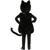 HalloweenCostumes.com Bubble Body Black Kitty Costume for a Toddler - 2 of 2