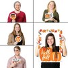Big Dot of Happiness Fall Pumpkin - Halloween or Thanksgiving Party Selfie Photo Booth Picture Frame and Props - Printed on Sturdy Material - 2 of 4