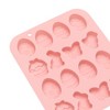 Unique Bargains Chocolate Mould 6-Cavity Easter Bunny Egg Butterfly Candy Mould Hand Wash 5.83"x4.92"x0.47" 1 Pc - 4 of 4