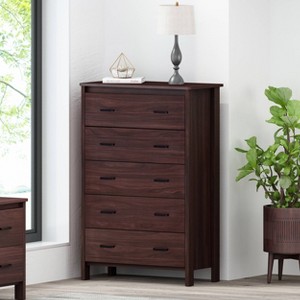Olimont Contemporary 5 Drawer Chest - Christopher Knight Home - 1 of 4