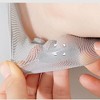 Anna-Kaci Women's Mesh Toe Socks with Non-Slip Silicone Heel Grip Ultra Low Cut Breathable No Show Sock 3-Pack - 2 of 4