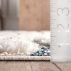 Nuloom Jodie Rainbow Zebra Braided Tassle Indoor Area Rug, 3' x 5', Ivory - 3 of 4