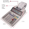 Sharp EL-1750V Two-Color Printing Calculator Black/Red Print 2 Lines/Sec EL1750V - 3 of 4