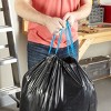 Hefty Trash Bags, Drawstring, White Pine Breeze, Large, 30 Gallon