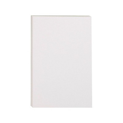 Staples Notepads 4" x 6" Unruled White 100 Sh./Pad 12 Pads/PK 163444