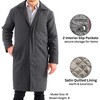 Alpine Swiss Zach Men’s Wool Blend Overcoat – Knee-Length Trench Coat, Runs Large for Layering Over Suits or Sweaters - 3 of 4