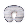 Bacati - 3 pc Olivia Tribal Print Coral Navy Hugster Feeding & Infant Support Nursing Pillow - 3 of 4