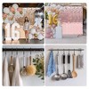 LAGarden Shimmer Wall Backdrop Accessories 12 Pcs Stainless Steel Hanging Hooks for Shower Curtain - 4 of 4