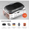 LifePro Gray Fitness Platform: Enhance Your Home Workouts with Our All-in-One Vibration Plate and Loop Bands - 2 of 4