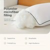 Dexmalle 100% Cotton Standard Size Comfy Bed Pillow,Medium-firm - 3 of 4