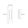 Unique Bargains Stainless Steel Invisible Design Wall Plate Hanger 1 Set - 2 of 4