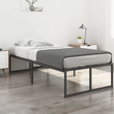 Metal Bed Frame Twin XL Size-16 Inch Heavy-Duty Queen Platform Bed Frame No Box Spring Needed, Easy Assembly, Noise-Free, Sturdy Mattress Foundation