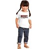 Xmas Holiday Plaid Merry Christmas Toddler Baby Graphic T Shirt Brisco Brands - 4 of 4