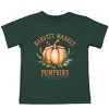The Juniper Shop Harvest Market Pumpkins Local Organic Toddler Short Sleeve Tee - 3T - Forest - 2 of 4