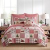Home for Christmas Bunny Christmas Pillow 12x24 - Levtex Home - 4 of 4