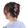 Unique Bargains Women's Butterfly Flower Hair Clips 3.94"x2.56"x2.95" 1 Pc - 2 of 4