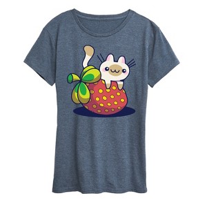 Women's - Instant Message - Kawaii Short Sleeve Graphic T-Shirt - 1 of 4