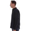 Whiskey and Oak Mens Solid Slim Fit Long Sleeve Button Down Shirts 67906-BLK-M - 2 of 4
