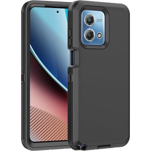 Entronix Case Compatible with Moto G Stylus 2023 - Triple-Layer Heavy Duty Protection - 1 of 4