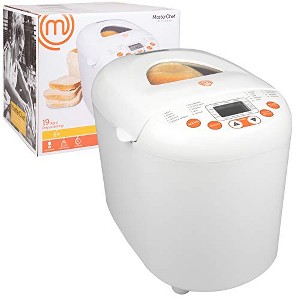 MasterChef Bread Maker- 2-Pound Programmable Machine w 19 Settings and 13-Hour Delay Timer- Free Recipe Guide Included - 1 of 1
