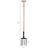 DeWit 4 Prong Garden/Potato Fork – 48.5" Digging & Soil Aeration Tool - 2 of 4