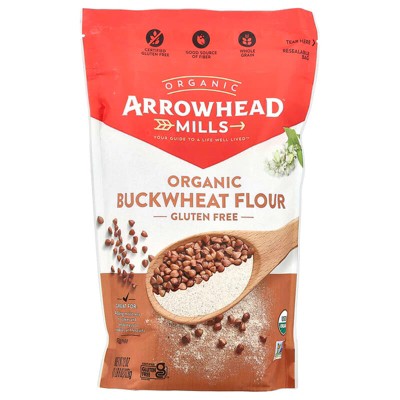 Arrowhead Mills, Organic Buckwheat Flour, Gluten Free, 22 oz