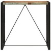 vidaXL Bar Table 43.3"x21.7"x43.3" Solid Wood Reclaimed - 2 of 4