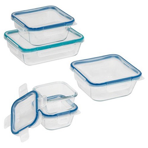  NutriChef 10-Piece Superior Glass Food Storage