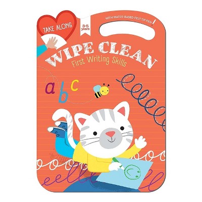 Take Along Wipe Clean: First Writing Skills (Ages 3-5) - (Yoyo Take Along Wipe Clean) by  Yoyo Books (Hardcover)