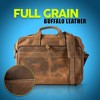 Evo Bytes Genuine Buffalo Leather Laptop Bag - 2 of 4