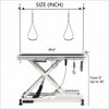 BENCMATE Pet Grooming Tool Professional Electric Lift Pet Grooming Table Adjustable, 264lbs Capacity, Non-Slip Surface, White, 49.60"*26.00"*9.00" - 2 of 4