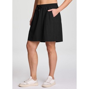RBX Active Women's Long Length Active Skirt with Built In Shorts, Quick Drying Skort for Workouts, Sports and Travel - 1 of 4