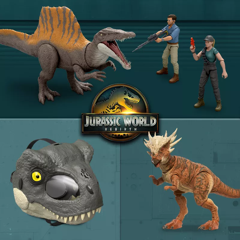 Jurassic World Dinosaurer Jurassic World Rebirth 2025 Toy Checklist: