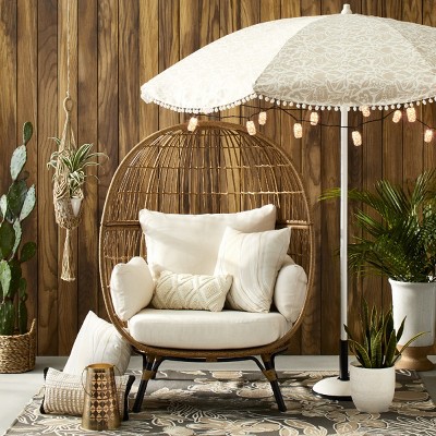 rattan egg chair target