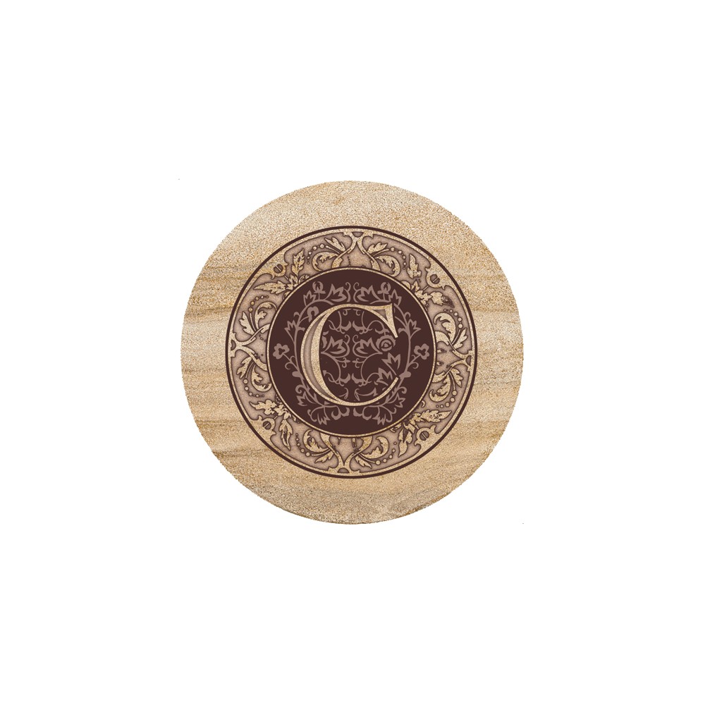 UPC 795785143324 product image for Thirstystone Monogram C Trivet | upcitemdb.com
