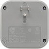 GE 3-Outlet Surge Tap with USB 980J 1 USB-A 1 USB-C 3.4A 17W White: Wall Outlet Multi Plug Extender, No Cord - 4 of 4