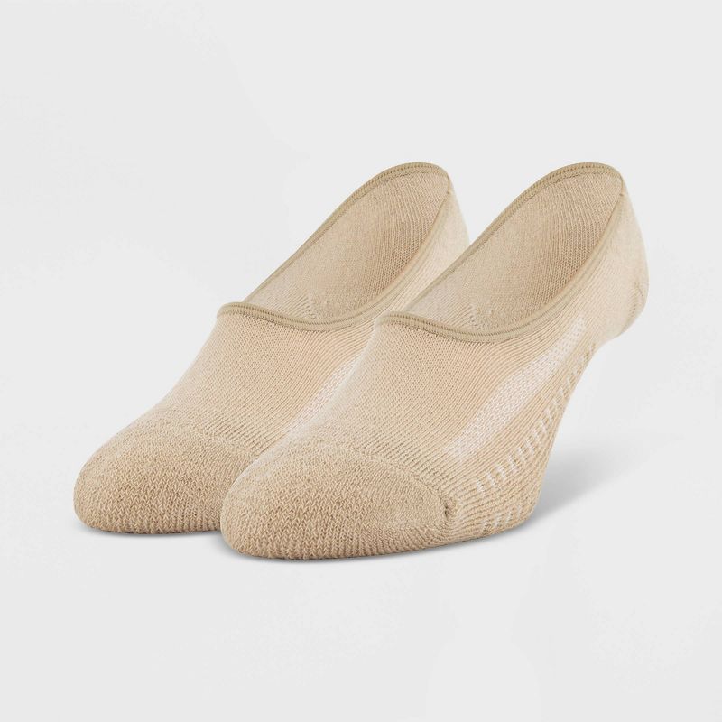 Peds Women&#39;s 2pk Cushioned Liner - Nude 5-10, 1 of 6