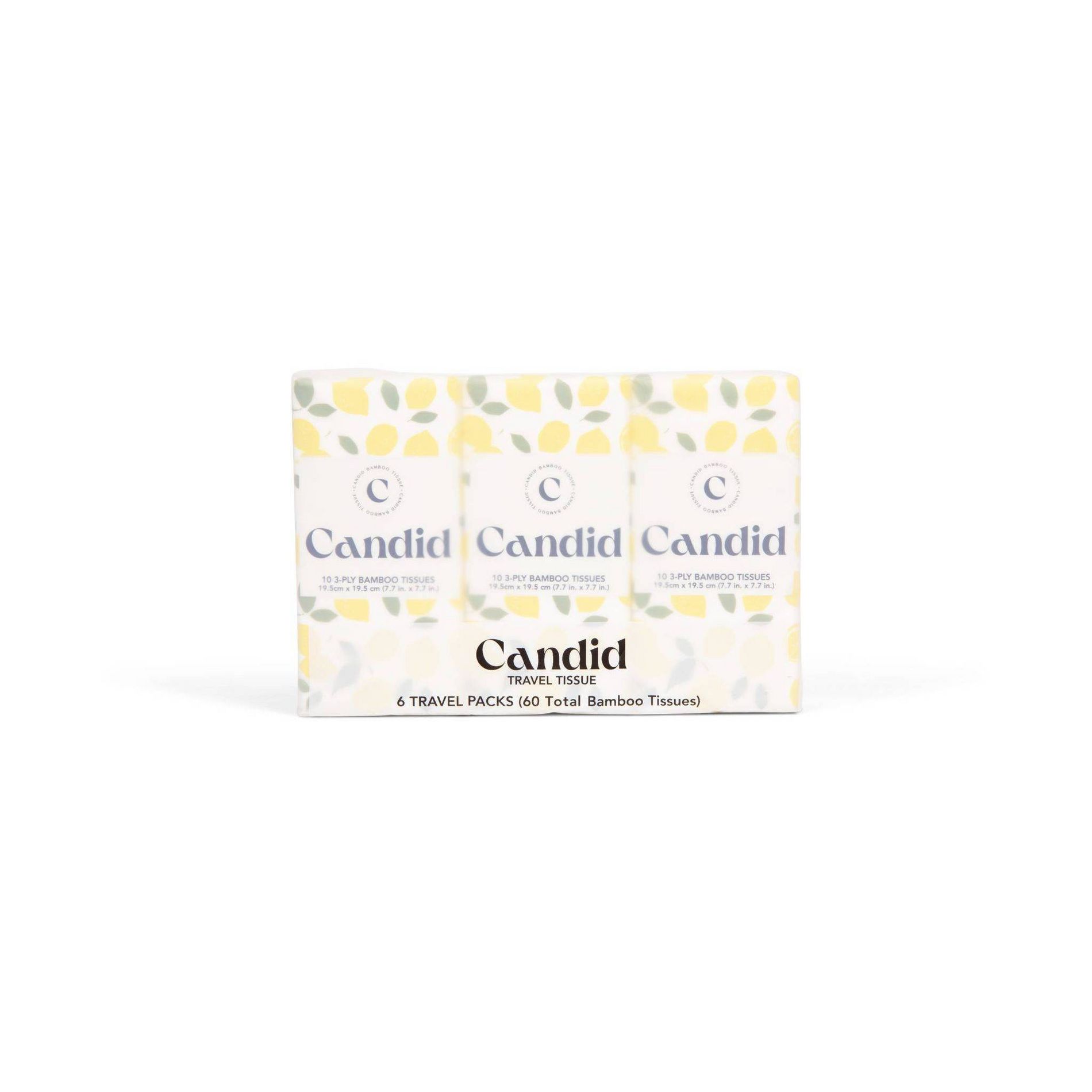 Candid Facial Tissues Travel Pack - 6pk/10ct - Travel Size
