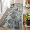 Modern Abstract Area Rugs for Living Room Washable Boho Rug - 2 of 4