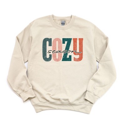 Simply Sage Market Women's Graphic Sweatshirt Retro Cozy Season Colorful