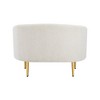Meridian Furniture,Ritz Boucle Fabric Chair - 2 of 4