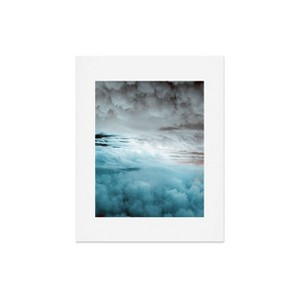 Caleb Troy Glacier Painted Clouds Art Print 16" 20" - Deny Designs: Modern Digital Sky Wall Decor, Unframed - 1 of 4