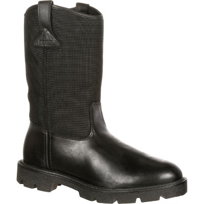 Men's Rocky Warden Pull-On Wellington Public Service Boot