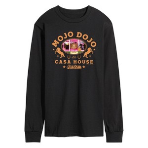 Men's - Barbie - Mojo Dojo Casa House West Long Sleeve Graphic T-Shirt - 1 of 4