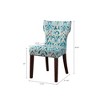 NicBex Dining Chairs Stool Upholstered Chair with Tufted Back Counter Stool Fabric Accent for Dining Table with Wooden Frame for Kitchen - 4 of 4
