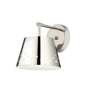 Katie 1-Bulb Wall Sconce - 8" Conical Shade, Dimmable, Dry Rated, Perfect for Any Room - 1 of 1