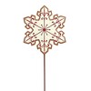 28.25 In Christmas Cookiesd Stakes Set/4 Reindeer Tree House Spritz Decorative Garden Stakes - 2 of 4