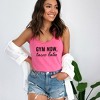 Simply Sage Market Women's Gym Now Tacos Later Graphic Racerback Tank - 2 of 3