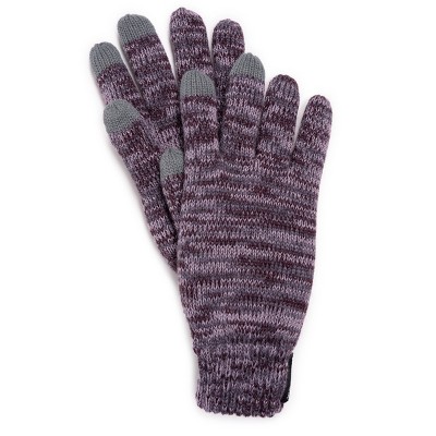 Muk Luks Women's Heat Retainer Gloves, Gypsy Rouge, Os : Target