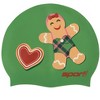 Sporti Oh Snap Gingerbread Silicone Swim Cap Jr. - 4 of 4